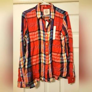 Wonans Button up Top